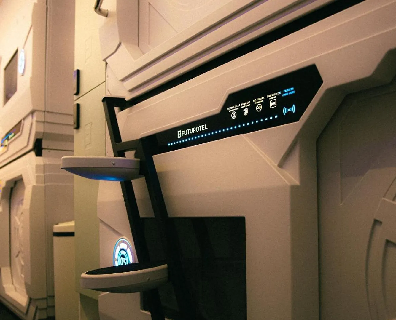 Capsule hotel Futurotel Sevilla